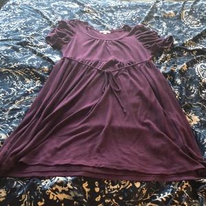 Purple knit dress from Forever 21